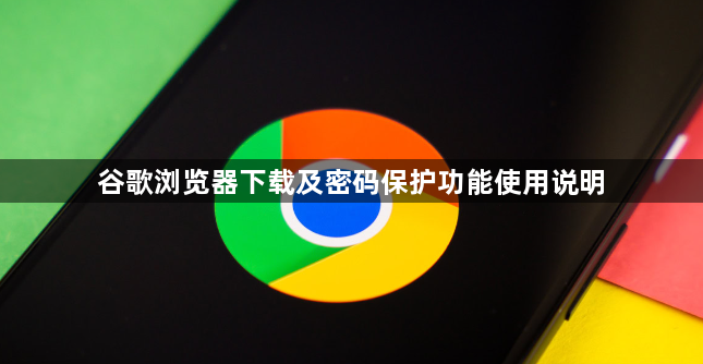 谷歌浏览器下载及密码保护功能使用说明1
