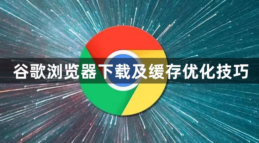 谷歌浏览器下载及缓存优化技巧1