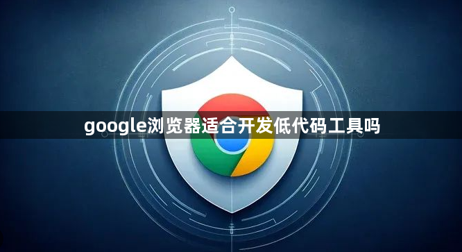 google浏览器适合开发低代码工具吗1