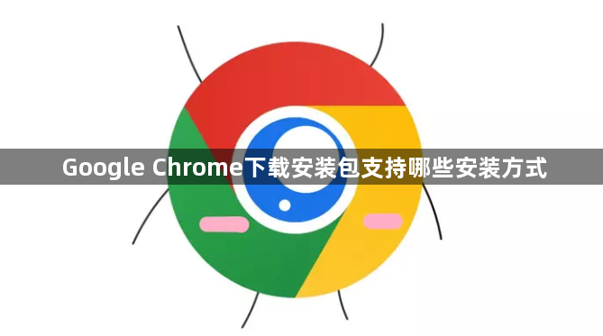 Google Chrome下载安装包支持哪些安装方式1