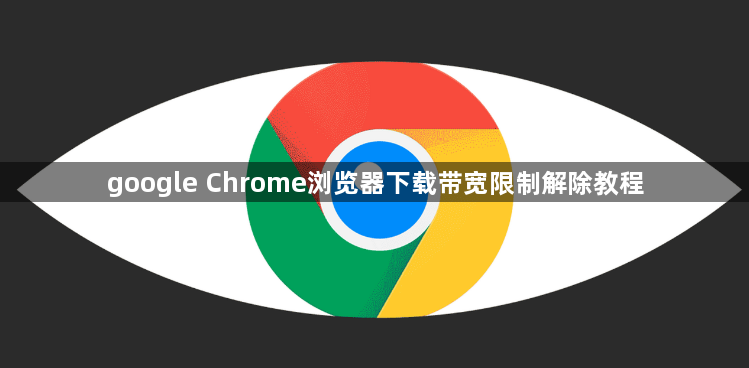 google Chrome浏览器下载带宽限制解除教程1