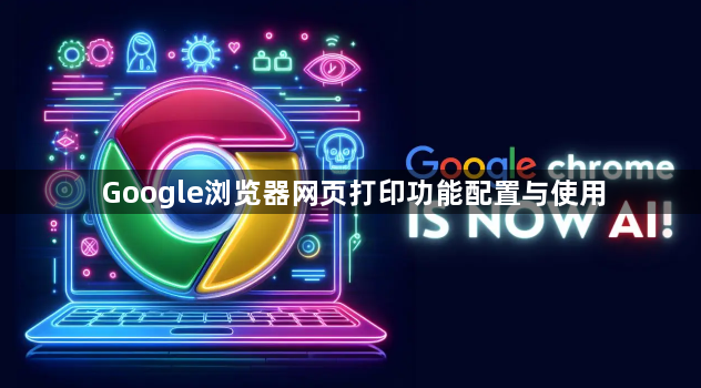 Google浏览器网页打印功能配置与使用1