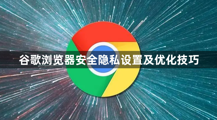谷歌浏览器安全隐私设置及优化技巧1