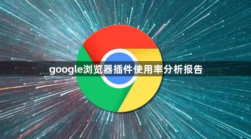 google浏览器插件使用率分析报告1