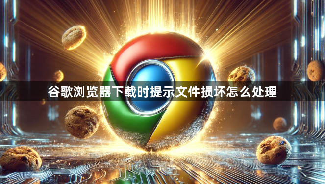 谷歌浏览器下载时提示文件损坏怎么处理1