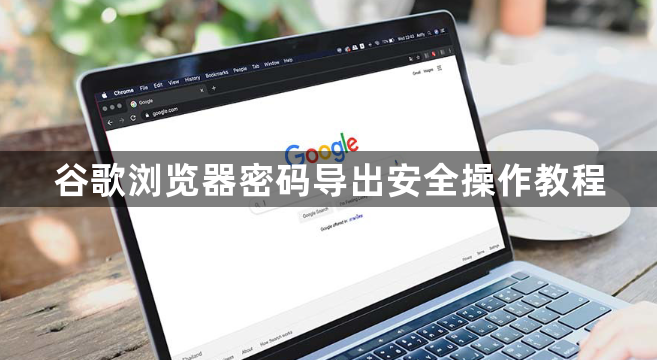 谷歌浏览器密码导出安全操作教程1
