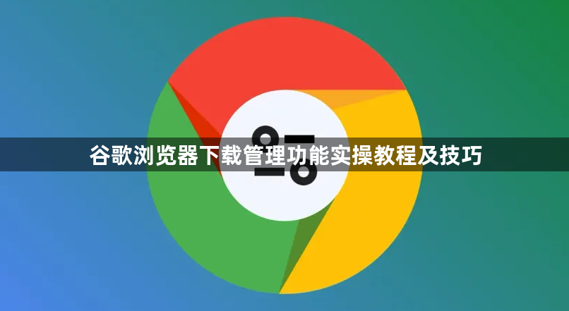 谷歌浏览器下载管理功能实操教程及技巧1