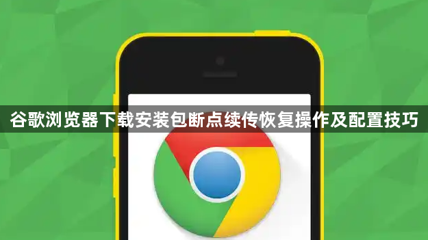 谷歌浏览器下载安装包断点续传恢复操作及配置技巧1