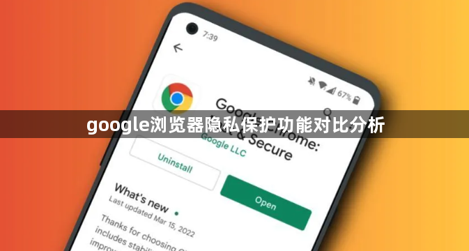 google浏览器隐私保护功能对比分析1